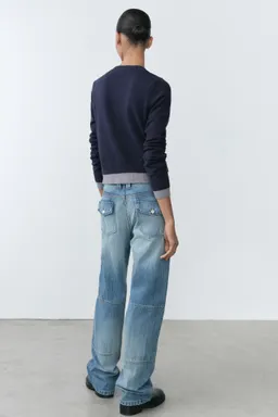 Jeans wide leg decorativos de Mango en Pantalones para argentina