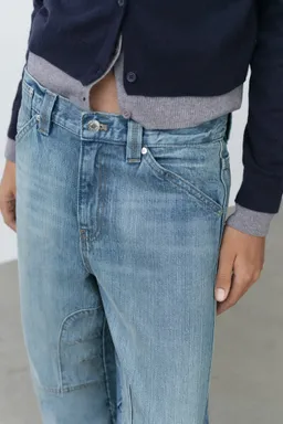 Jeans wide leg decorativos de Mango en Pantalones para argentina