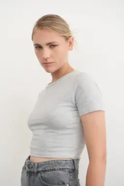 Crop Básico Femenino de Dynamic en Tops para argentina