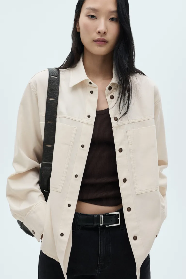 Sobrecamisa vaquera con bolsillos de Mango en Camisas para argentina