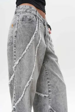 Jean denim desmond ancho grey de Magda en Pantalones para argentina