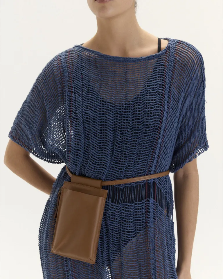 Vestido galapago largo de estilo relajado y diseño exclusivo de Blue Sheep en Vestidos para argentina