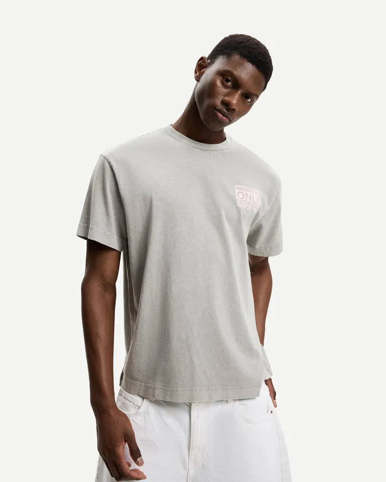 Remera manga corta estampada de Bershka en Remeras y Polos para argentina