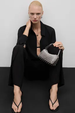 Pantalón recto con pinzas de Mango en Pantalones para argentina