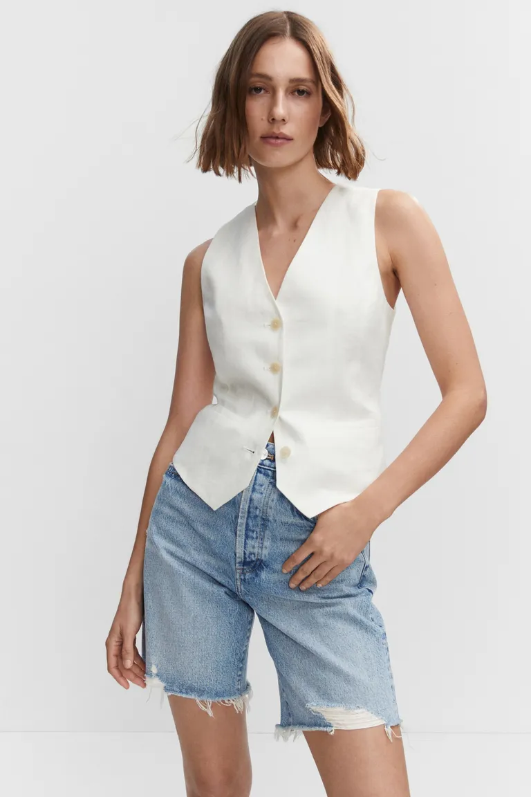 Bermudas jean rotas de Mango en Shorts para argentina