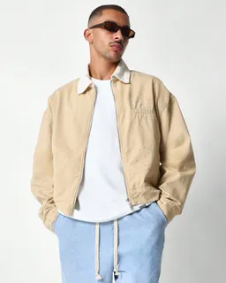 Campera jean vintage salpicaduras pintura de Sumwon en Abrigos y Camperas para argentina