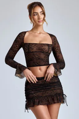 Top encaje manga larga de Oh Polly en Tops para argentina