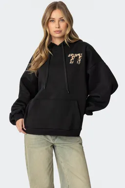 Buzo oversize leopard de Edikted en Buzos y Sweaters para argentina