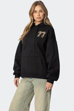 Buzo oversize leopard de Edikted en Buzos y Sweaters para argentina