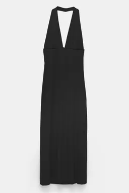 Vestido midi escote pico poliamida de Pull&Bear en Vestidos para argentina