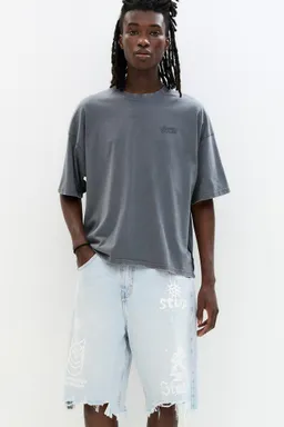 Bermuda vaquera estampada rotos de Pull&Bear en Bermudas y Shorts para argentina
