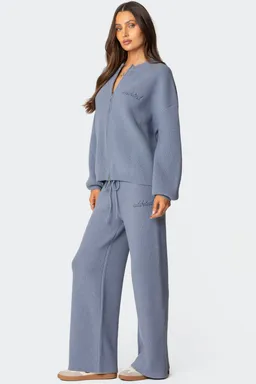 Pantalón buzo kris acanalado de Edikted en Pantalones para argentina