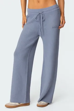 Pantalón buzo kris acanalado de Edikted en Pantalones para argentina