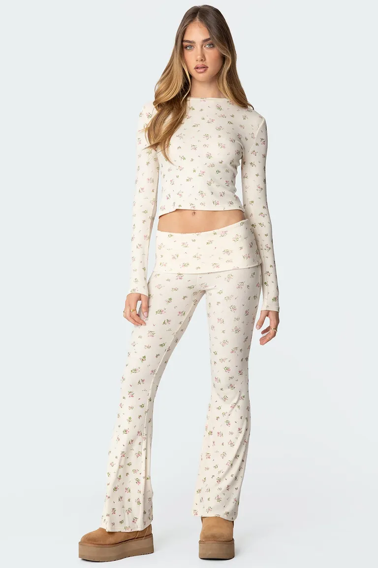 Leggings campana bloom baby de Edikted en Pantalones para argentina