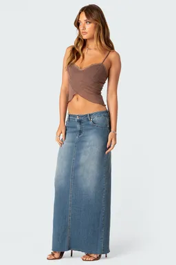Tank top malla cruzada de Edikted en Tops para argentina