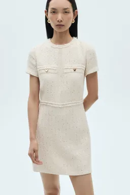 Vestido corto tweed de Mango en Vestidos para argentina