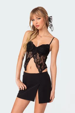 Corset encaje transparente sav de Edikted en Ropa Interior y Medias para argentina
