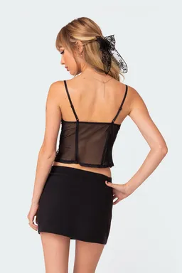 Corset encaje transparente sav de Edikted en Ropa Interior y Medias para argentina