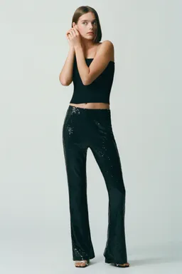Pantalón lentejuelas de Mango Teen en Pantalones para argentina