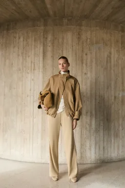 Pantalón jogger rayas contraste de Mango en Pantalones para argentina