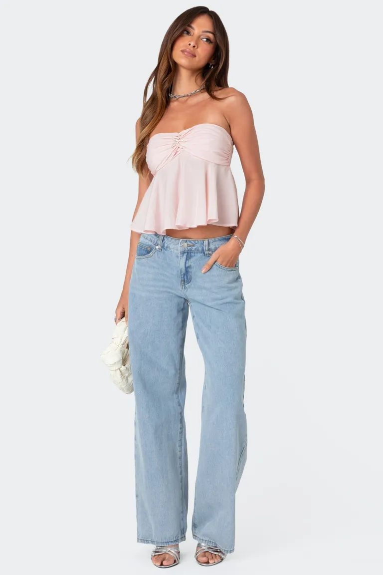 Top strapless estrella mar de Edikted en Tops para argentina
