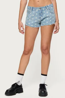 Shorts denim lunares josie de Edikted en Shorts para argentina
