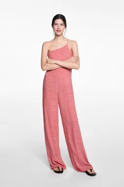 Mono asimétrico estampado de Mango Teen en Monos para argentina