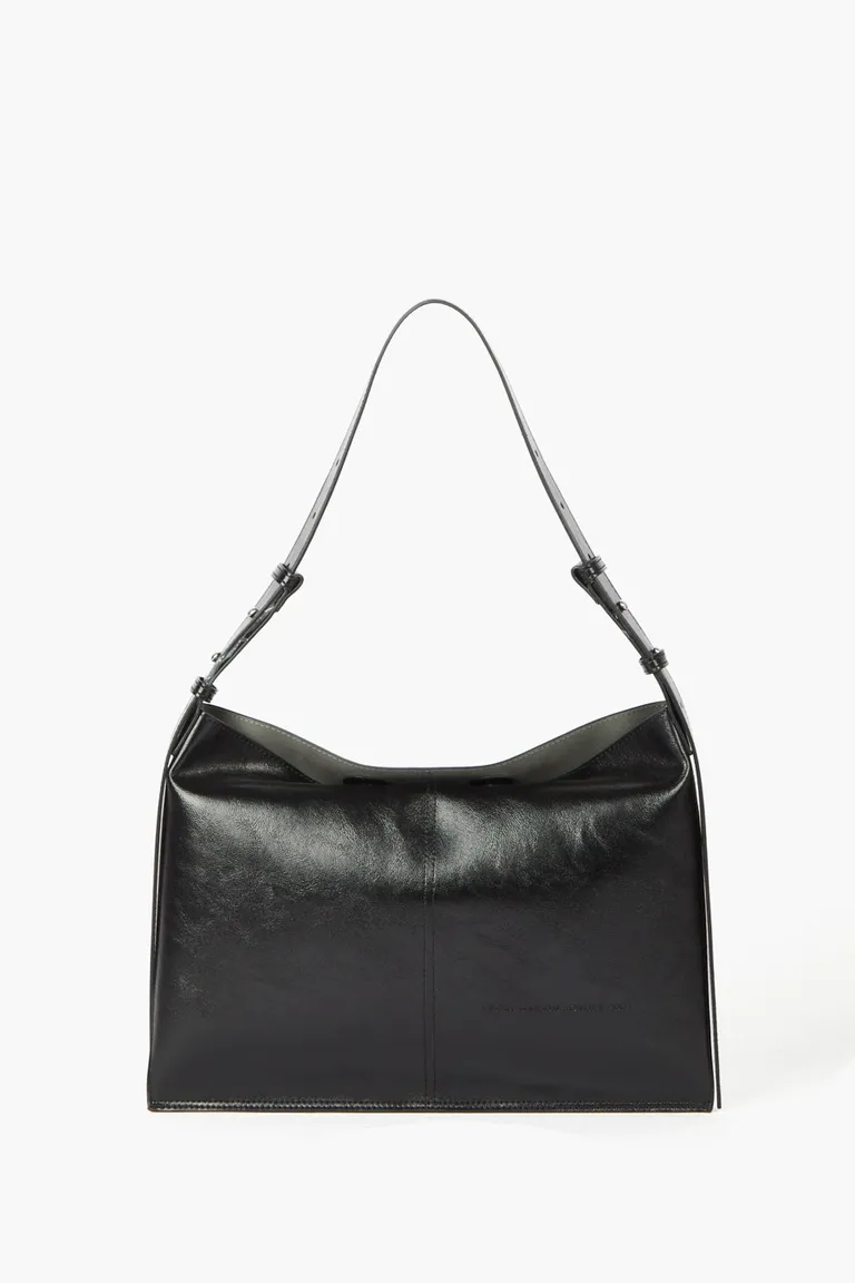 Cartera bandolera con correa regulable y diseño de textura arrugada con cierre magnético de Mishka en Bolsos y Carteras para argentina