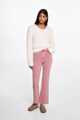 Jeans flare crop de Mango Teen en Pantalones para argentina