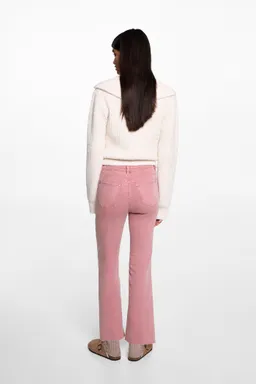 Jeans flare crop de Mango Teen en Pantalones para argentina