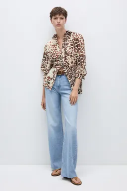 Camisa estampada algodón de Mango en Camisas para argentina