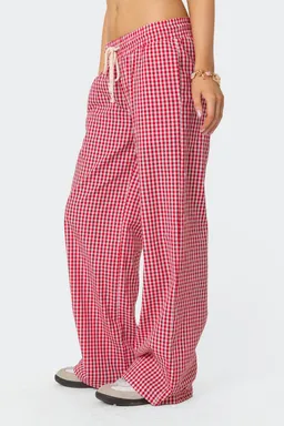 Pantalones gingham taya de Edikted en Pantalones para argentina
