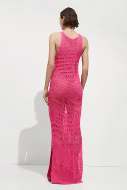 Vestido largo crochet de Mango en Vestidos para argentina