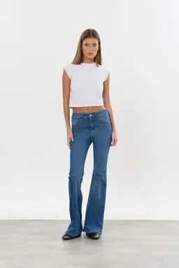Jean denim oxford maddy de Magda en Pantalones para argentina