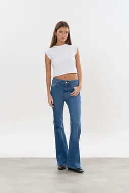 Jean denim oxford maddy de Magda en Pantalones para argentina