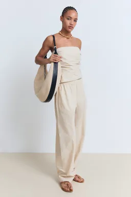 Top strapless asimétrico de Mango en Tops para argentina