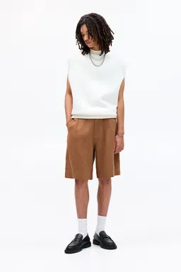 Bermuda baggy con lino de Pull&Bear en Bermudas y Shorts para argentina