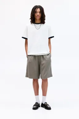 Bermuda baggy con lino de Pull&Bear en Bermudas y Shorts para argentina