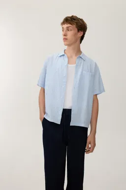 Camisa rayas corte boxy de Lefties en Camisas para argentina