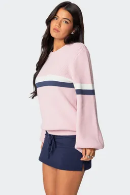 Nautical sweater oversize rayas de Edikted en Buzos y Sweaters para argentina