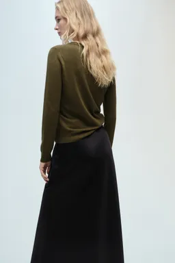 Sweater lana cuello redondo de Mango en Buzos y Sweaters para argentina
