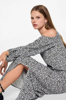 Falda midi leopardo de Mango Teen en Faldas para argentina