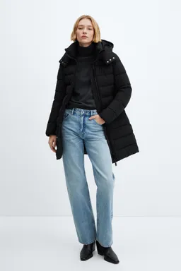 Anorak acolchado con capucha de Mango en Chaquetas para argentina