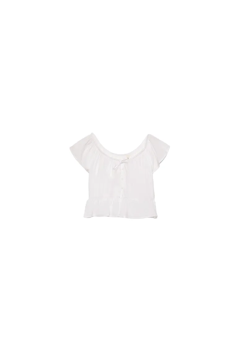 Top fluido botones de Stradivarius en Tops para argentina