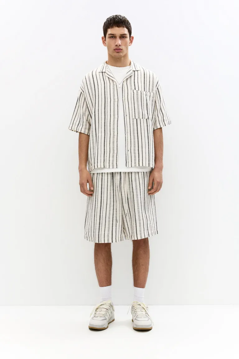 Bermuda jogger rayas de Pull&Bear en Bermudas y Shorts para argentina