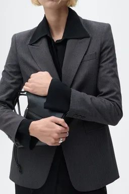 Blazer recta micro pata gallo de Mango en Blazers para argentina