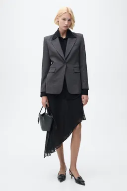 Blazer recta micro pata gallo de Mango en Blazers para argentina