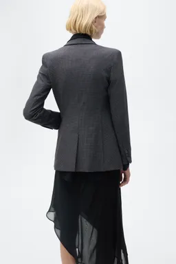 Blazer recta micro pata gallo de Mango en Blazers para argentina