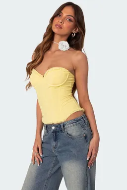 Corset deirdre con cordones de Edikted en Ropa Interior y Medias para argentina