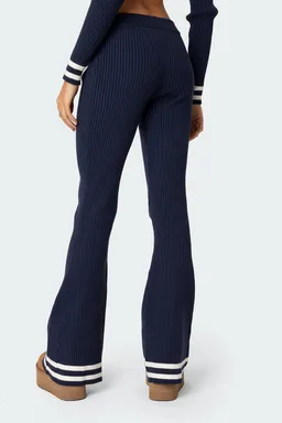 Pantalones acampanados acanalados pluto de Edikted en Pantalones para argentina